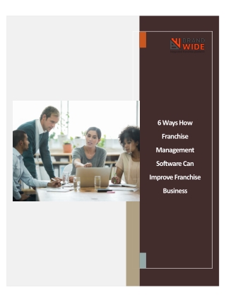 6 ways how franchise management software can improve business