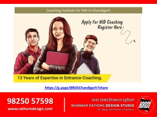 Coaching Institute for NID in Chandigarh