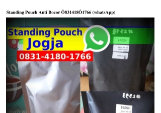 Standing Pouch Anti Bocor 0831~4180~1766{WA}