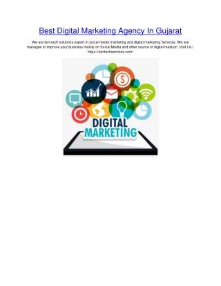 Best Digital Marketing Agency In Gujarat