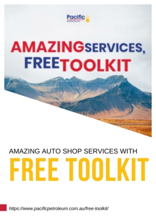 Amazing Auto Shop Services with FREE TOOLKIT