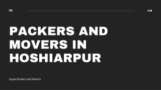 Get Relocating Services In Hoshiarpur From Goyal Packers And Movers