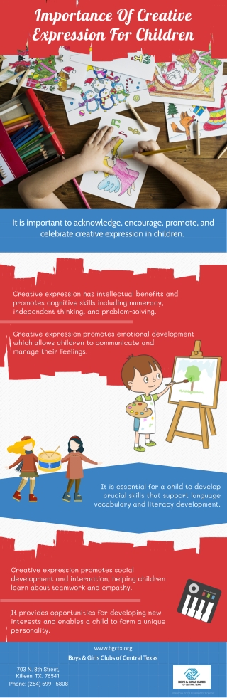 Importance Of Creative Expression For Children