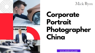 Corporate Portrait Photographer China