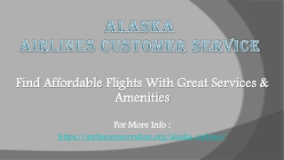 Alaska Airlines Customer Service