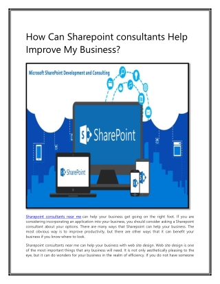 Trusted Sharepoint Consultants Near me