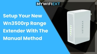 How  to Setup Netgear Wn3500rp Extender