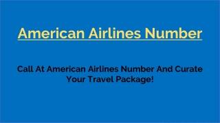 American Airlines Number
