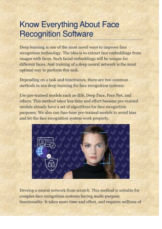 Top Face Recognition and temperature detection in Singapore