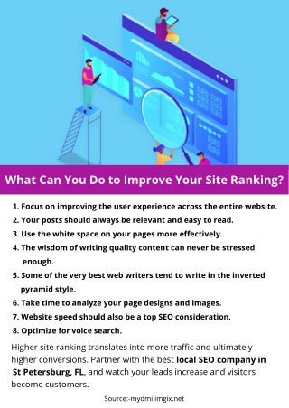 What Can You Do to Improve Your Site Ranking?