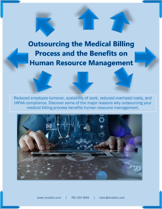 Outsourcing the Medical Billing Process and the Benefits on Human Resource Management