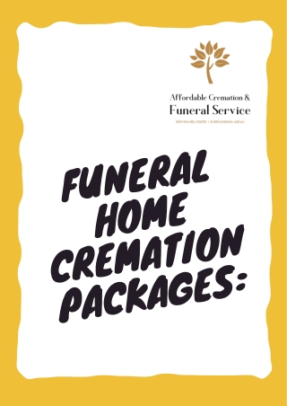 Rockford Funeral Homes Available in the US