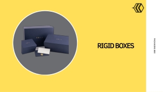 RIGID BOXES