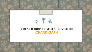 Tourist Places in Chandigarh