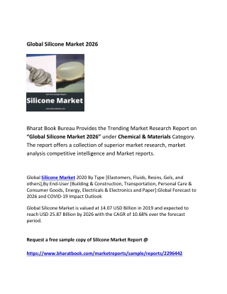 Global Silicone Market Research Report 2026