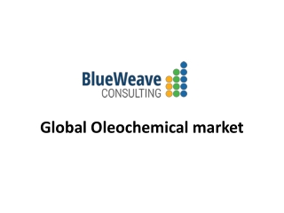 Oleochemicals Market in India