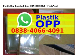 Plastik Opp Rangkasbitung 0838.4066.4091[WhatsApp]
