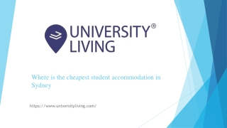 Where is the cheapest student accommodation in Sydney