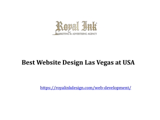Best Website Design Las Vegas at USA