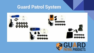 Guard Patrol Systems