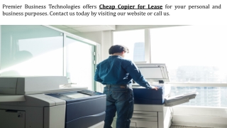 Business copier products in Maryland