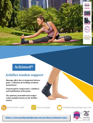 Achilles tendon support | Pushpanjali medi India Pvt Ltd