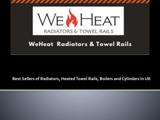 Straight Ladder Heated Towel Rails