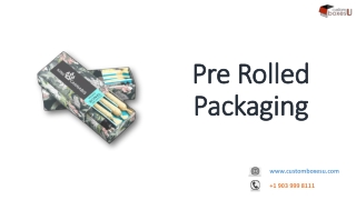 Pre rolled packaging and Point of Sale Material in UK