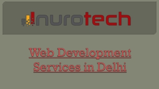 Nurotech is The  Best Web Development Services in Delhi