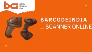 2d Barcode Scanner - Bar Code India