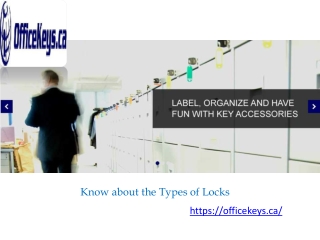 Know about the Types of Locks