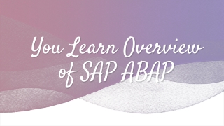 SAP ABAP Institute in Noida