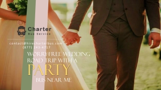 Worry-Free Wedding Road Trip with a Party Bus Near Me