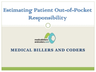 Estimating Patient Out-of-Pocket Responsibility