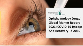 Ophthalmology Drugs Market Size, Demand, Growth, Analysis and Forecast to 2030