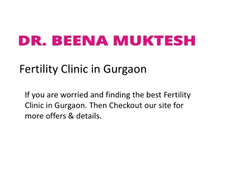 Fertility Clinic in Gurgaon