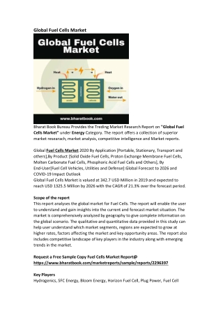 Global Fuel Cells Market Research Report Forecast 2026