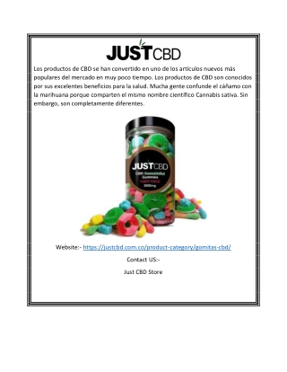 COMPRA GOMITAS DE CBD DE CALIDAD