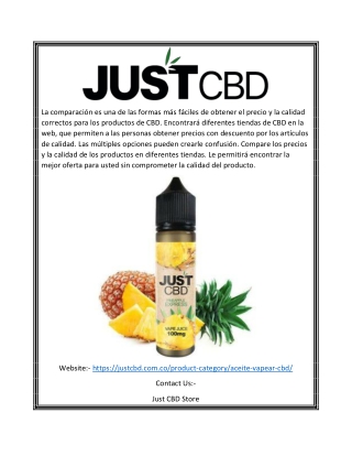 ACEITE  DE CBD PARA VAPEAR