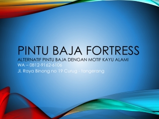 WA 0812-9162-6106 Jual Pintu Minimalis Kupu Tarung,