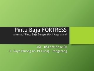 WA 0812-9162-6106 Pintu Besi Atas Bawah,