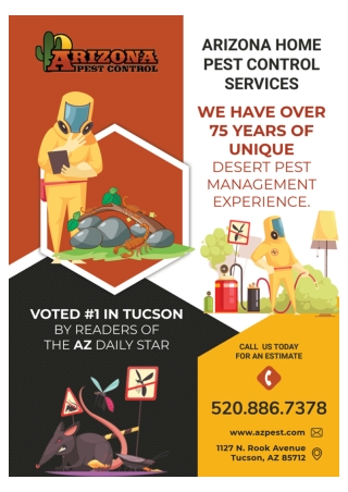pest and termite control in tucson | pack rat extermination Tucson