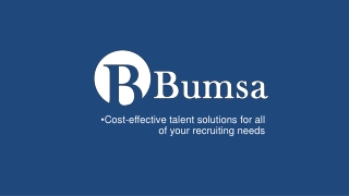 Bumsa Talent Solutions