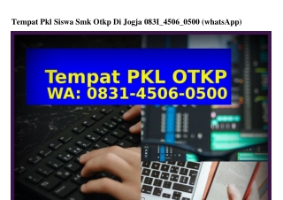 Tempat Pkl Siswa Smk Otkp Di Jogja Ö831_45Ö6_Ö5ÖÖ[WhatsApp]