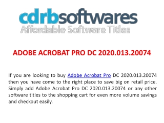 ADOBE ACROBAT PRO DC 2020.013.20074