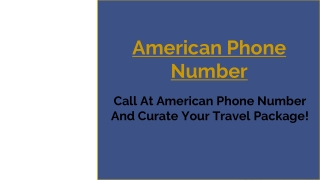 American Phone Number