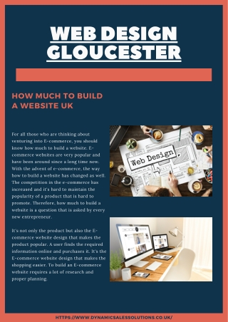 How Much to Build a Website UK | Web Design Gloucester