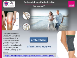 protect.Genu elastic knee support from Pushpanjali medi India