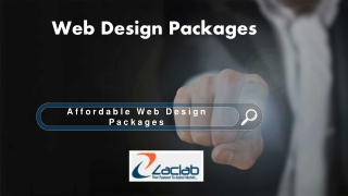 Web Design Packages