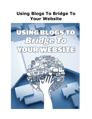 How to Bridge Your Website With Blogs